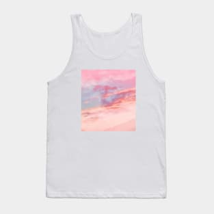 Sunset Clouds Oil Painting Tank Top